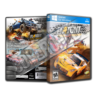  FlatOut 4 Total Insanity Pc Game Cover Tasarımı (Dvd Cover)